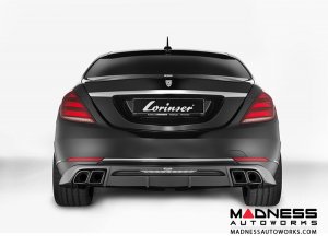 Mercedes Benz S-Class (W222) Rear Bumper Add-On-Part - AMG Code 772